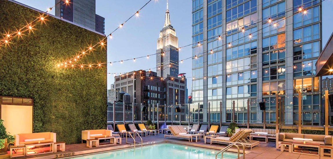 Best Luxury Hotel Rooftops in New York for Skyline Views and Cocktails