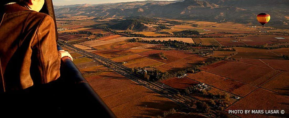 A Breathtaking Journey: Hot Air Balloon Ride Over Napa Valley, California
