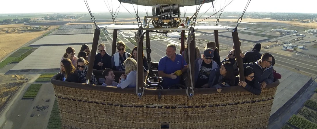 A Breathtaking Journey: Hot Air Balloon Ride Over Napa Valley, California
