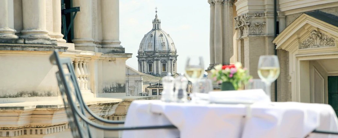 Luxury Stays in Rome with Rooftop Views and Fine Dining